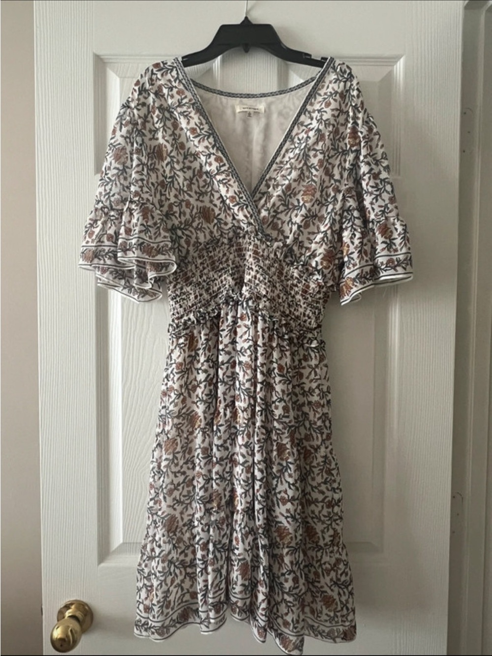 Max studio patterned dress size large